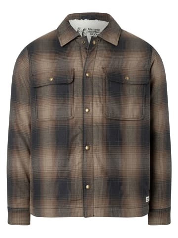 Marmot Flanell-Funktionshemd "Ridgefield" in Hellbraun