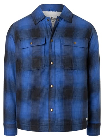 Marmot Flanellen functionele blouse "Ridgefield" blauw