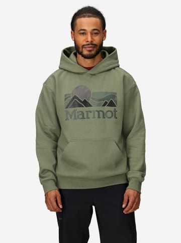 Marmot Hoodie "Coastal" groen