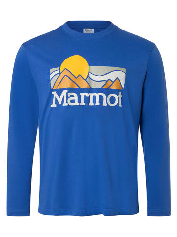 Marmot Longsleeve "Coastal" in Blau