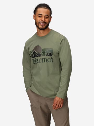 Marmot Longsleeve "Coastal" in Grün