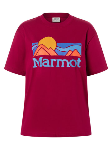 Marmot Shirt "Coastal" rood
