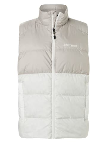 Marmot Donzen bodywarmer "Guides" beige/wit