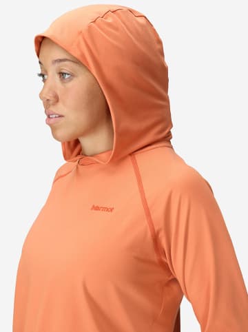 Marmot Fleece hoodie "Windridge" oranje