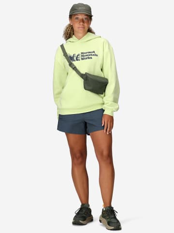 Marmot Hoodie limoengroen