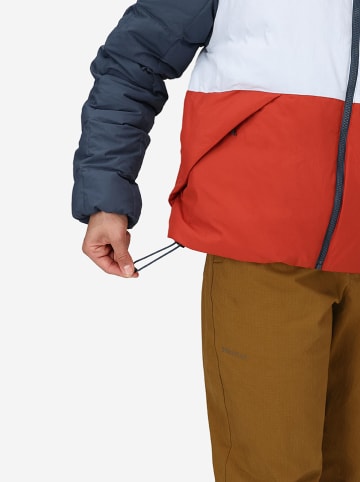 Marmot Steppjacke "Ares" in Dunkelblau/ Weiß/ Rot