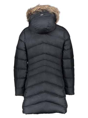 Marmot Doorgestikte mantel "Montreal" zwart