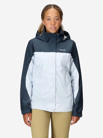 Marmot Funktionsjacke "PreCip Eco" in Hellblau/ Dunkelblau