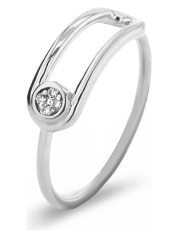 Les Petites Précieuses Silber-Ring mit Diamant