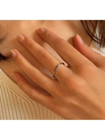 Les Petites Précieuses Silber-Ring mit Edelsteinen