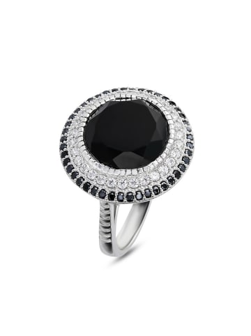 Les Petites Précieuses Silber-Ring mit Edelsteinen