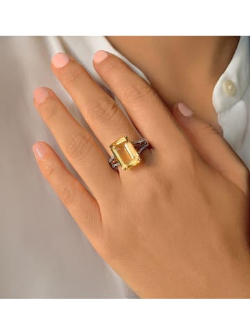 Les Petites Précieuses Silber-Ring mit Edelsteinen