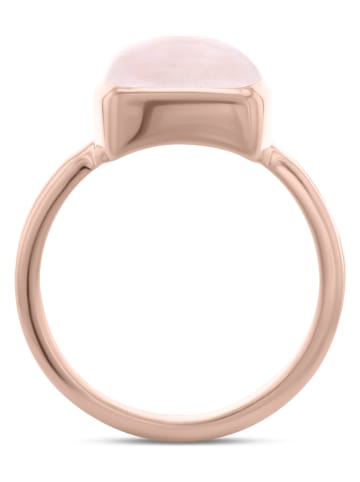 Les Petites Précieuses Rosévergold. Ring mit Edelstein