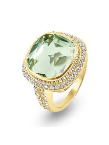 Les Petites Précieuses Vergold. Ring mit Edelsteinen