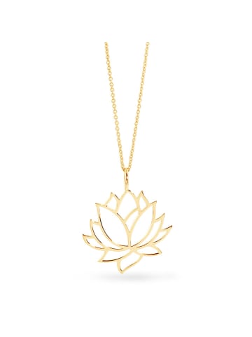 Les Petites Précieuses Pozłacany naszyjnik z zawieszką - dł. 40 cm