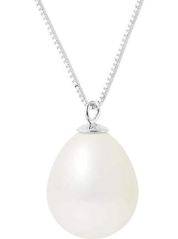 Pearline Witgouden ketting "Vénitienne" met parel - (L)42 cm