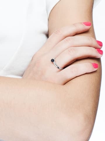 Pearline Silber-Ring mit Perle