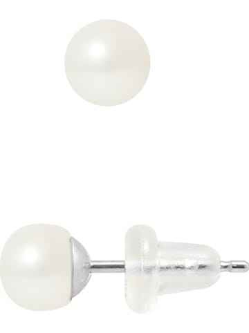 Pearline Parel-oorstekers wit