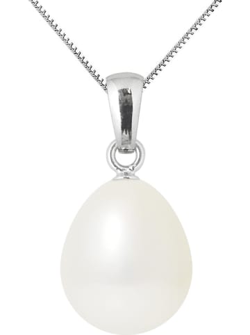 Pearline Witgouden hanger met parel