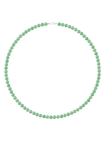 Pearline Zilveren ketting met edelstenen - (L)50 cm