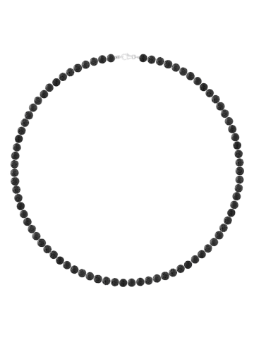 Pearline Zilveren ketting met edelstenen - (L)50 cm