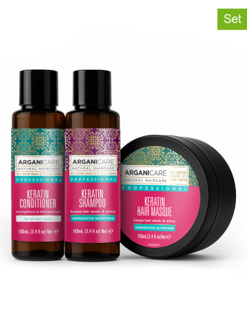 Argani Care 3-częściowy zestaw podróżny "Keratine"