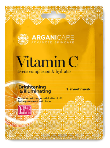 Argani Care Maska do twarzy "Vitamin C Sheet Mask" - 18 g