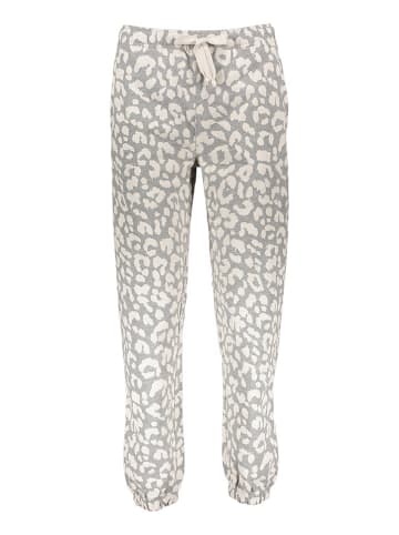 Juvia Sweatbroek crème/grijs