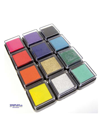 Eduplay Mini-stempelkussens - 12 stuks - vanaf 3 jaar