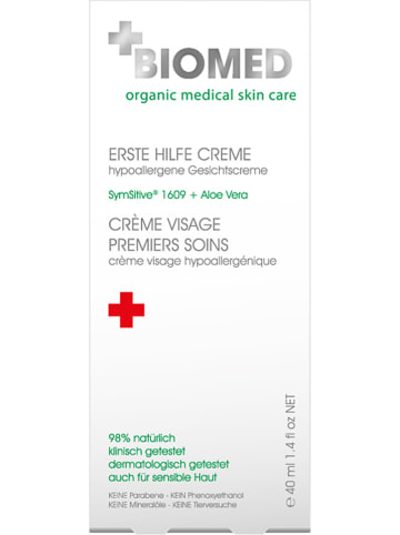 BIOMED Kremy (2 szt.) "First Aid" do twarzy - 2 x 40 ml