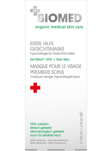 BIOMED 2er-Set: Gesichtsmasken "First Aid", je 40 ml