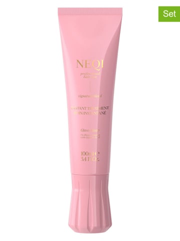 NEQI 2-delige set: haarcrèmes "Gloss Glaze", elk 100 ml