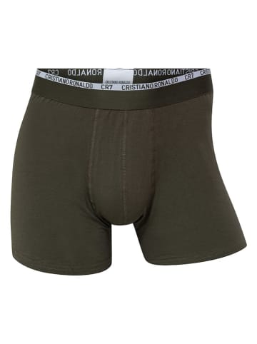 CR7 3er-Set: Boxershorts in Dunkelblau/ Braun/ Schwarz