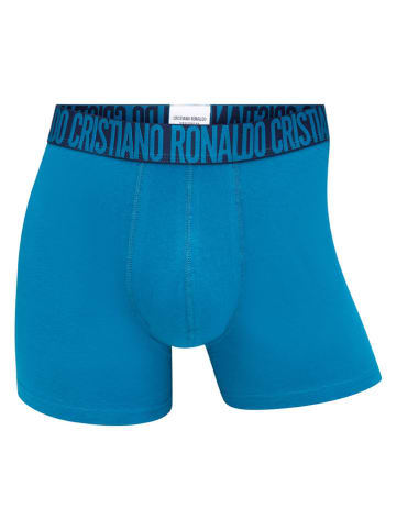 CR7 3er-Set: Boxershorts in Blau/ Dunkelblau