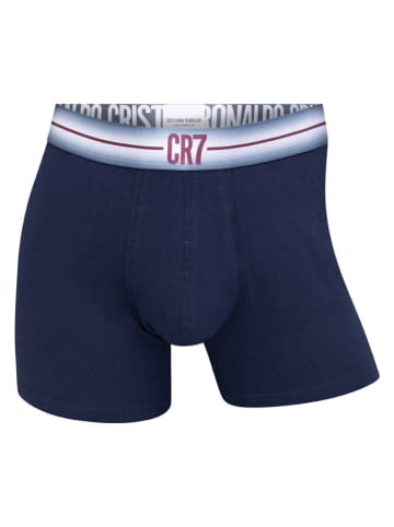 CR7 3-delige set: boxershorts donkerblauw/bordeaux/zwart