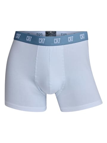 CR7 3er-Set: Boxershorts in Dunkelblau/ Braun/ Weiß