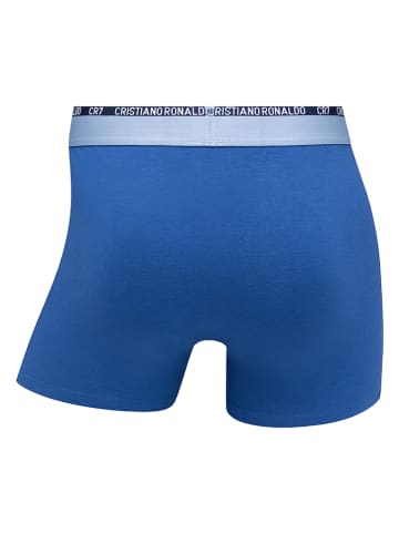 CR7 6-delige set: boxershorts donkerblauw/lichtblauw/blauw