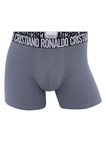 CR7 5er-Set: Boxershorts in Grau/ Schwarz/ Dunkelblau