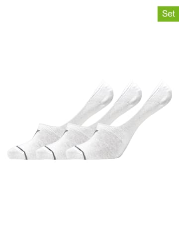 CR7 Skarpety-stopki (3 pary) w kolorze białym