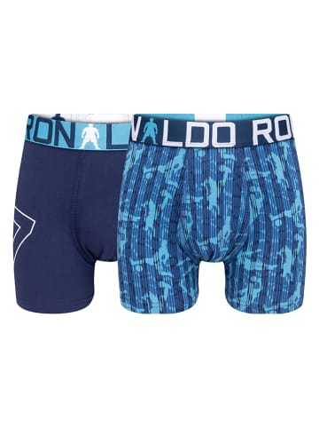 CR7 Bokserki (2 pary) w kolorze niebieskim