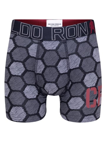 CR7 2-delige set: boxershorts zwart/grijs
