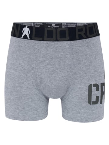CR7 Bokserki (2 pary) w kolorze czarno-szarym