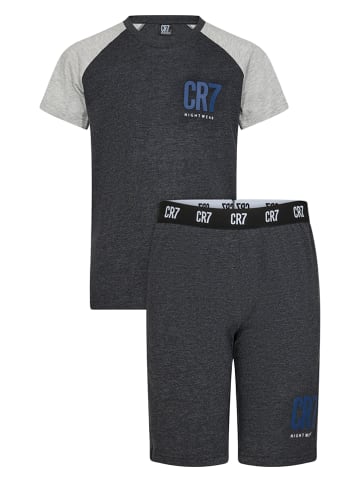 CR7 Piżama w kolorze szaro-antracytowym