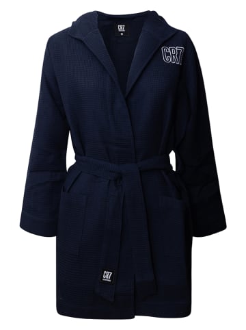 CR7 Bademantel in Dunkelblau