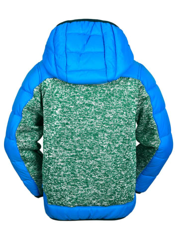 Peek U Hybridjacke "Lynx" in Blau/ Türkis