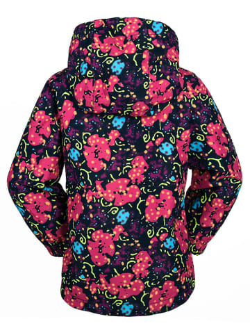 Peek U Regenjacke "Autumn" in Dunkelblau/ Pink