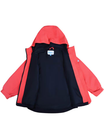 Peek U Regenjacke "Hazel" in Koralle/ Dunkelblau