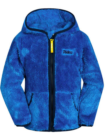 Peek U Fleece vest "Fox" blauw