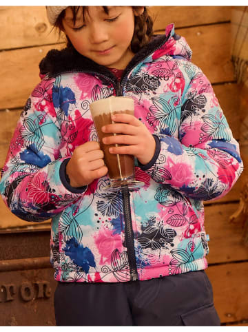 Peek U Wende-Steppjacke "Meadow" in Bunt/ Dunkelblau