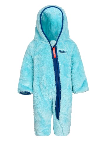 Peek U Fleece-Overall "Birdie" in Hellblau